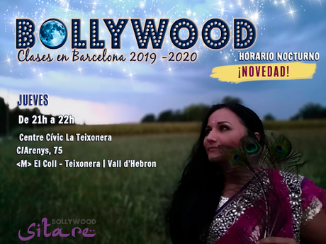 Clases de Bollywood horario nocturno