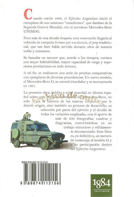 Mercedes-Benz G en el Ejército Argentino