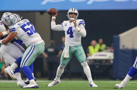 Con QB rating perfecto de Dak los Cowboys derrotan a los Giants Con QB rating perfecto de Dak los Cowboys derrotan a los Giants