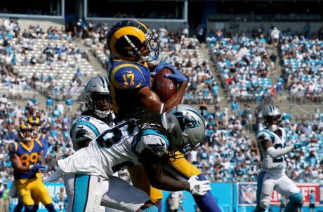 Los Rams aprovechan errores de los Panthers y ganan de visita Los Rams aprovechan errores de los Panthers y ganan de visita