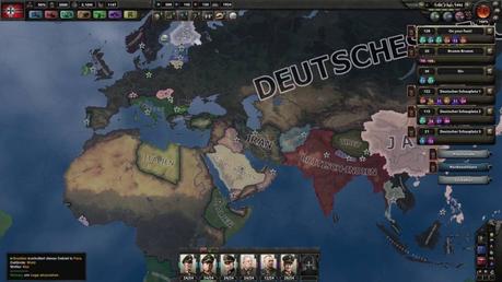 Hearts of Iron IV, análisis mapa de hearts of iron 4