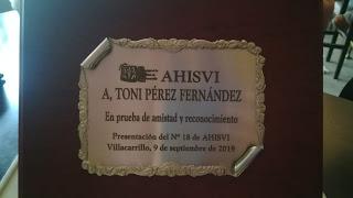 Presentación de la revista AHISVI nº 18