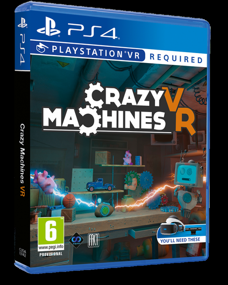 Crazy Machines VR llegará a PSVR, fecha y trailer