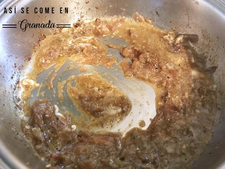 Lasaña de marisco con salsa de gambas Lasaña de marisco con salsa de gambas