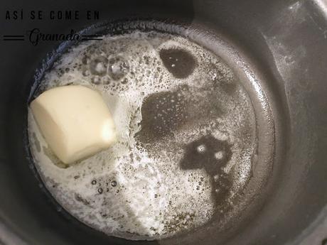 Lasaña de marisco con salsa de gambas Lasaña de marisco con salsa de gambas