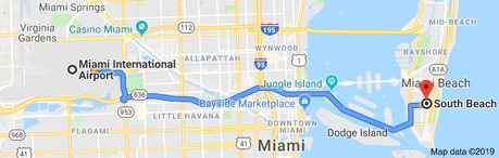 Como ir del aeropuerto de Miami al centro (y Miami Beach)