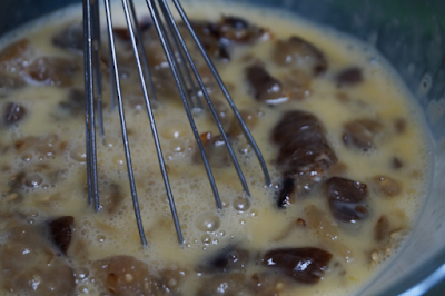 Tortilla de berenjena y cebolla Tortilla de berenjena y cebolla