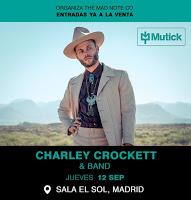 Concierto de Charley Crockett en El Sol