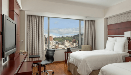 6 Lugares Baratos Donde Alojarse En Quito. Mejores Hoteles Habitacion, JW Marriott Hotel