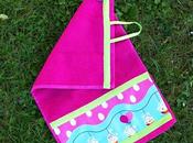 Cómo coser toalla guardería colegio