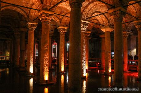 Que ver en Estambul en 4 días columnas-de-la-cisterna-de-yerabatan-de-estambul Que ver en Estambul en 4 días