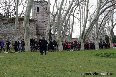 Que ver en Estambul en 4 días largas-colas-en-la-entrada-al-palacio-topkapi Que ver en Estambul en 4 días