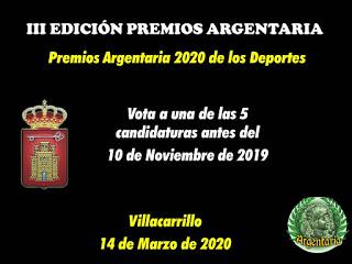 Vota al Premio Argentaria de los Deportes (5 candidaturas)