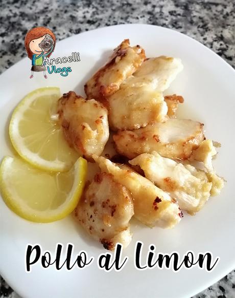 POLLO al LIMON ESTILO CHINO - receta tradicional