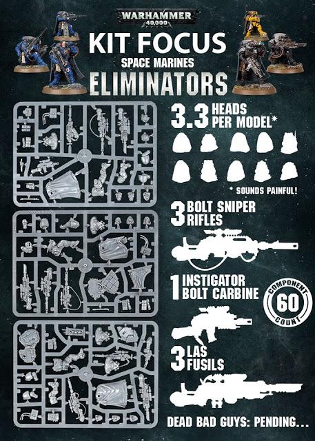 Matrices de los Eliminators Primaris de los Marines Espaciales