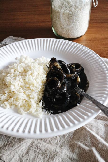 Cómo preparar calamares en su tinta en Thermomix