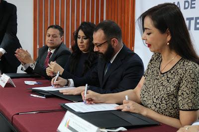FIRMAN CONVENIO DE COORDINACIÓN PARA REALIZAR VERIFICACIONES