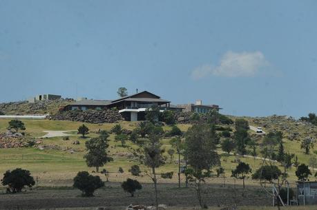 Vista de la chacra casa en Piriapolis sindicalista detenido Marcelo Balcedo 
Foto Guillermo Rodriguez Adami