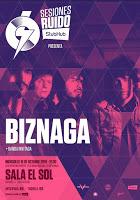 Concierto de Biznaga en la Sala el Sol