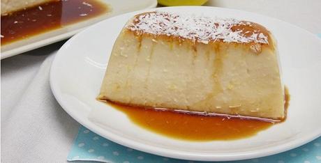 Receta de Flan de Coco en Microondas