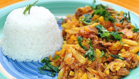 Receta de Olluquito con Charqui Receta de Olluquito con Charqui