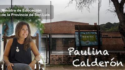 Paulina Calderón: “la propuesta innovadora de las escuelas generativas se orienta a promover un aprendizaje significativo motivando la creatividad, la libertad”. San Luis