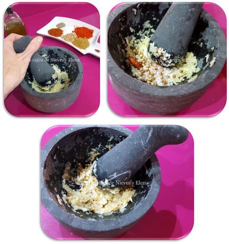 Salsa chermoula o chermula marroquí Salsa chermoula o chermula marroquí