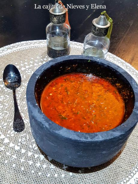 Salsa chermoula o chermula marroquí Salsa chermoula o chermula marroquí