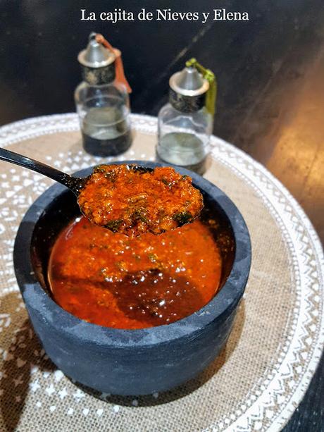 Salsa chermoula o chermula marroquí Salsa chermoula o chermula marroquí