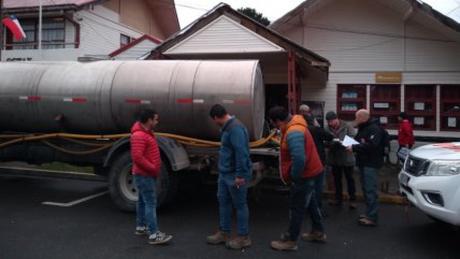 Puerto Octay podría estar más de 36 horas sin agua potable por derrame de hidrocarburos