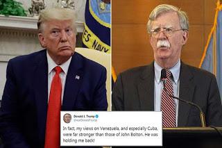 Trump reitera hostilidad hacia Cuba y Venezuela tras salida de Bolton Trump reitera hostilidad hacia Cuba y Venezuela tras salida de Bolton