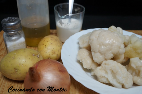 Crema de coliflor