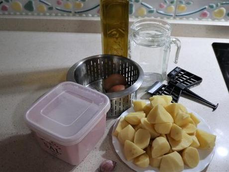 Que ingredientes necesito para hacer puré de patatas en Mambo