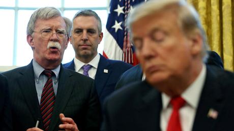 Resultado de imagen para trump sobre bolton