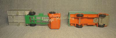 Camiones frontales GMC de Matchbox.