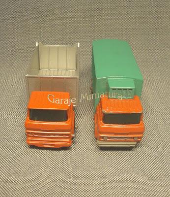 Camiones frontales GMC de Matchbox.