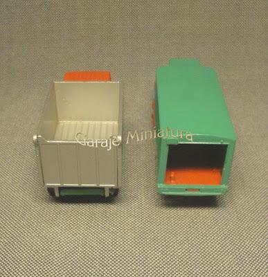 Camiones frontales GMC de Matchbox.