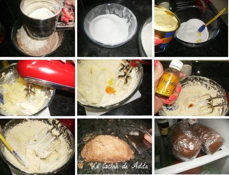 Galletas para el bautizo de   Gloria y Vera