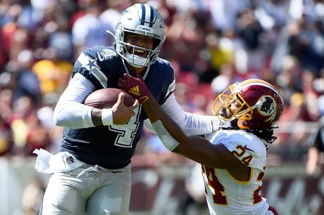 Los Cowboys dominan a los Redskins y se colocan 2-0 Los Cowboys dominan a los Redskins y se colocan 2-0