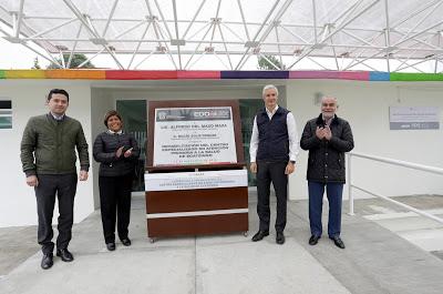 ENTREGA ALFREDO DEL MAZO REHABILITACIÓN DEL CENTRO ESPECIALIZADO EN ATENCIÓN PRIMARIA A LA SALUD DE ECATZINGO