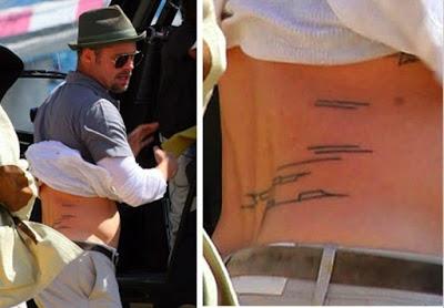 ¿Qué lleva tatuado Brad Pitt? Los tatuajes en la Prehistoria