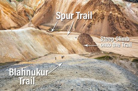 Spur-Trail.jpg.optimal ▷ Cómo ir de excursión al monte. Blahnúkúr (el Pico Azul) en Landmannalaugar, Islandia