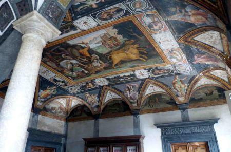 Alegorías matemáticas del Palacio Grassi en Savona Alegorías matemáticas del Palacio Grassi en Savona