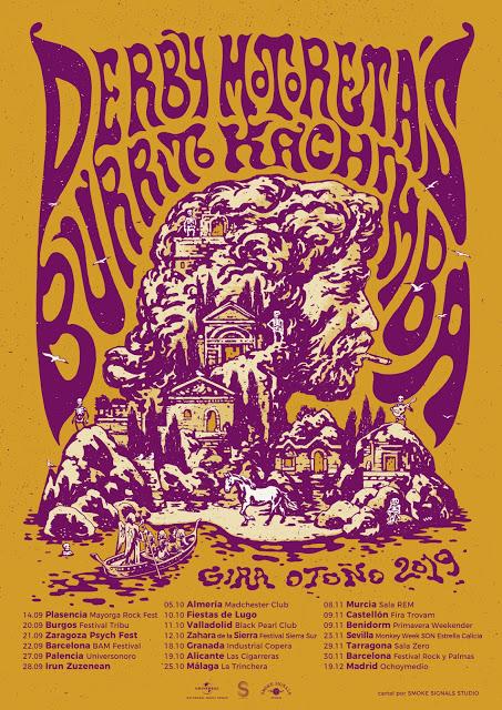 Derby Motoreta's Burrito Kachimba anuncian gira de otoño con final el 19 de diciembre en Madrid