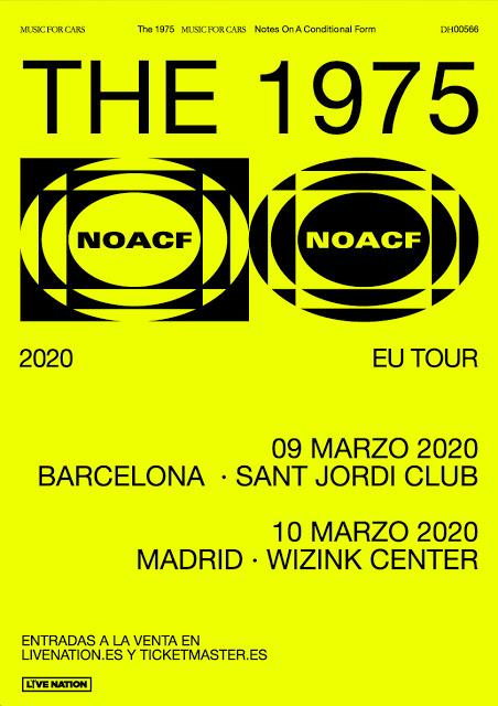 The 1975 anuncia conciertos en Barcelona y Madrid en marzo de 2020