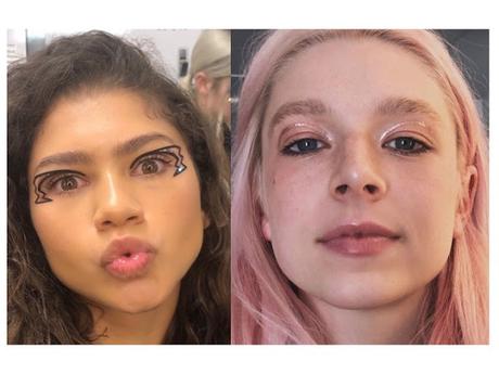 El maquillaje de Euphoria, la serie de HBO