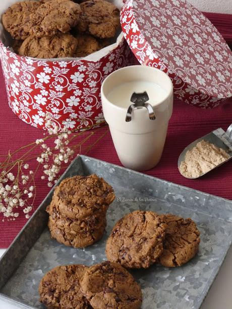 Cookies de Gofio de Quínoa con Chocolate