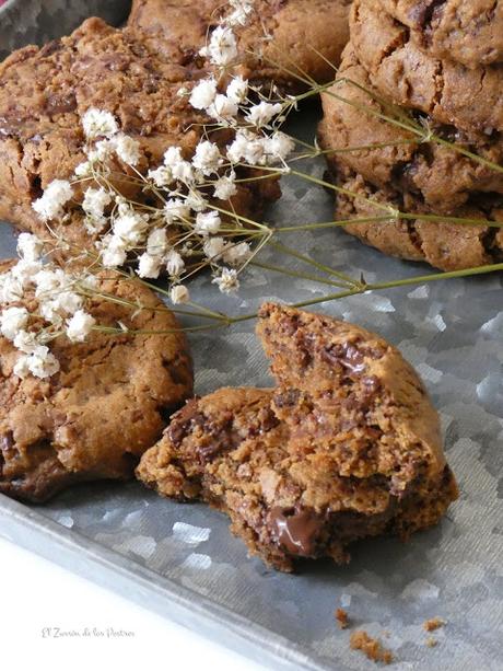 Cookies de Gofio de Quínoa con Chocolate