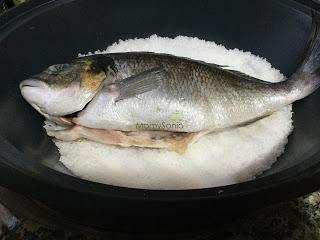 DORADA A LA SAL EN THERMOMIX Y TRADICIONAL DORADA A LA SAL EN THERMOMIX Y TRADICIONAL