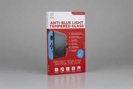 FR-TEC pone a la venta el primer cristal templado para Nintendo Switch con filtro de luz azul HEV